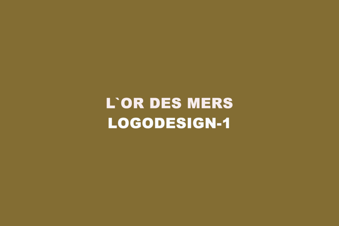 L`or Des Mers-LOGODESIGN-1