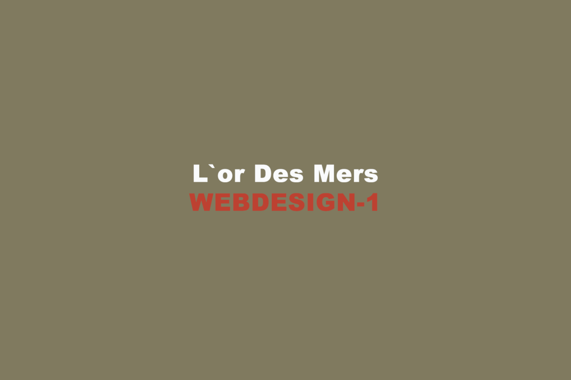 L`or Des Mers-WEBDESIGN-1